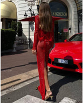 backless with big bow dress