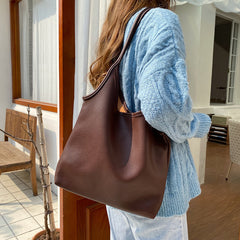 3 Colors Simple Literature Shoulder Bag