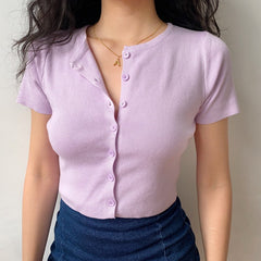 Athena Short-Sleeve Cardigan