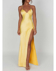 Back Tie Slim fashion Dress