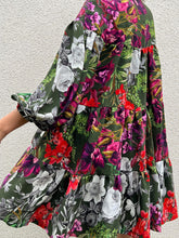 Casual Retro V-Neck Floral Dress