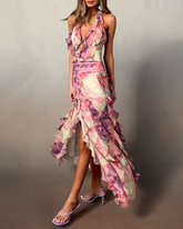 Bohemia floar maxi dress