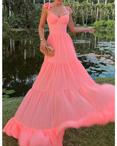 Halter top top high-end dress