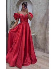 Fall strapless deep V fur split dress