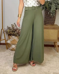 Casual Polka Dot Top & Pants Two-Piece Set