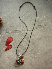 Vintage Flower Brooch&Necklace