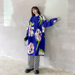 Long And Thick Slouchy Dresses