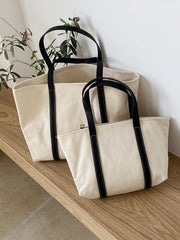 Women Large Capacity Stitching Handbag