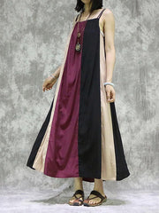 Loose Split-Joint Soft Comfortable Slip Dress