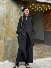 Simple V-Neck Lapel Solid Suit