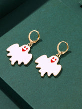 Funny Pumpkin Cat Earrings