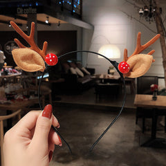 Christmas Antler Decor Hair Hoop