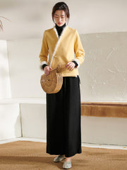 Retro Oriental Charm Tang  Cheongsam Top
