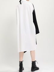 Women Stitching Irregular Dress