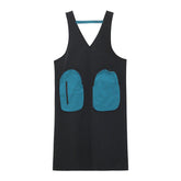 Sleeveless Summer Color-Block Maxi Dress