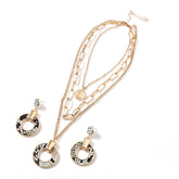 Multilayers Bohemian Earrings & Necklace Set