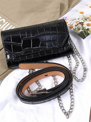 Fashion Leopard Inclined Shoulder Bag