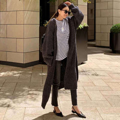 Loose Casual Bat Sleeve Sweater Cardigan Outwear