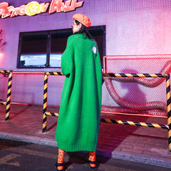 Women Loose Pullover Knit Dress