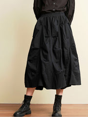 Pleated Simple Casual Skirt