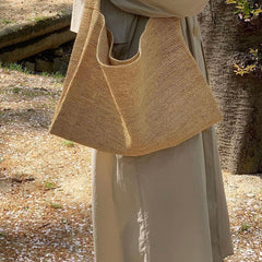 Straw Woven Shoulder Bag