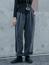 Loose Fleecez Casual Straight Leg Pants