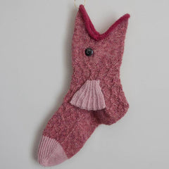 Creative Cute Red Fish Knit Socks