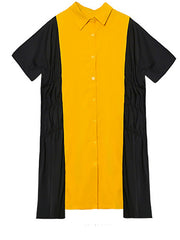 Loose Summer Split-Joint Midi Dress