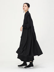 Original Chiffon Cropped Hemline Shirt