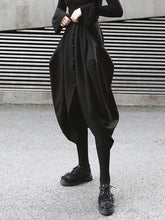 Pearl-Breasted Lamb Leg Lantern Tooling Cotton Bud Skirt