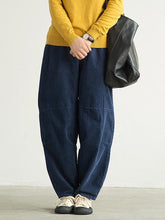Loose Wide-leg Vintage Pants