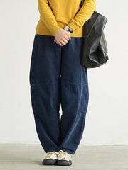Loose Wide-leg Vintage Pants