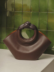 Retro Design Knotted Tote Bags