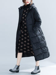 Loose Plus Size Midi Padded Clothes