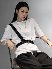 Original Half Sleeve Pure Color T-Shirts Tops