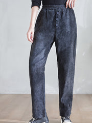 Women High Waist Loose Casual Pants