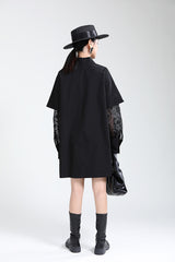 Women Stitching Solid Color Dress