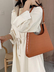 Retro Simple Cropped Shoulder Bags