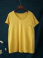 Loose Solid T-Shirt