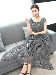 Polka-Dot Korea Style Dress