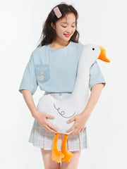 Loose Lucky Printed Short Sleeve T-Shirt