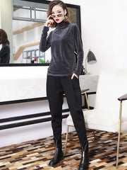 Loose Plus Size Solid Fashion Pants