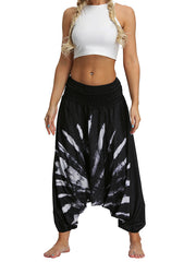 Tie Dye Digital Printing Sports Loose Casual Pants