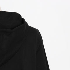 Women Hooded Irregular Loose Dress