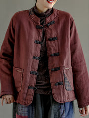 Vintage Coil Button Loose Coat