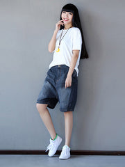 Casual With Pocket Denim Shorts