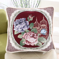 Vintage Floral Pillow Case