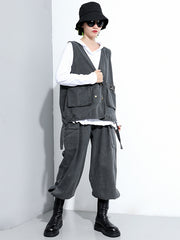 Loose Solid Harem Pants