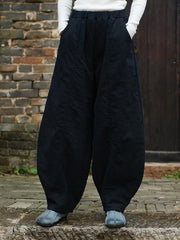 Wide Leg Bloomer Pants