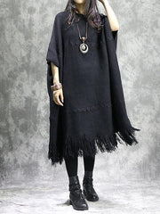Loose Batwings knitting Dress